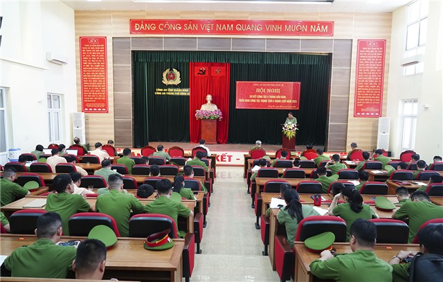 Công an thành phố triển khai công tác trọng tâm 6 tháng cuối năm