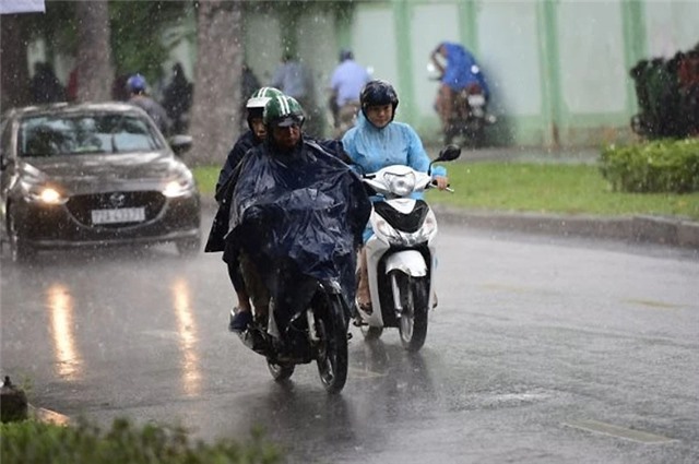Ngày 5/7, nhiều khu vực có mưa lớn cục bộ về chiều tối và đêm