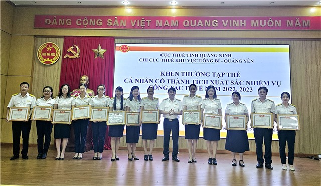 Chi Cục thuế khu vực Uông Bí - Quảng Yên triển khai nhiệm vụ 6 tháng cuối năm 2024
