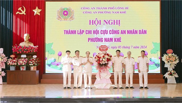Ra mắt Chi hội cựu Công an nhân dân phường Nam Khê 