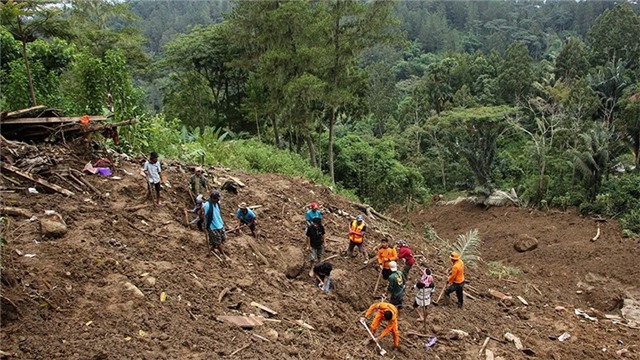 Ít nhất 12 người thiệt mạng do sạt lở mỏ vàng tại Indonesia