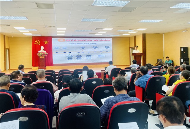 Phường Quang Trung tuyên truyền, phổ biến Luật Đất đai năm 2024