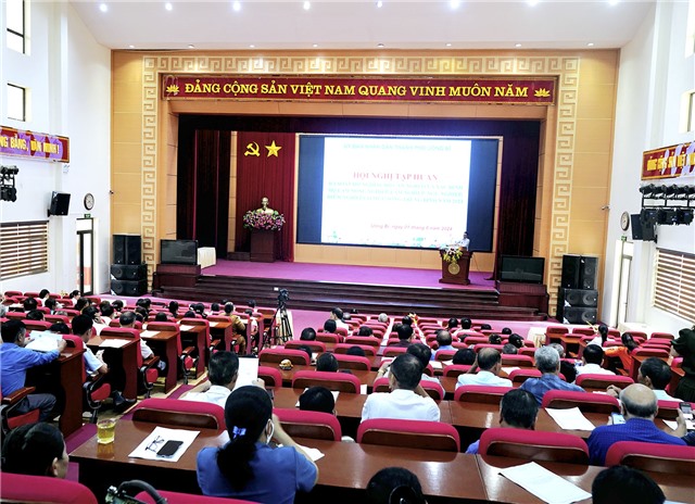 Hội nghị tập huấn nâng cao năng lực, rà soát hộ nghèo, hộ cận nghèo và xác định hộ làm nông nghiệp, lâm nghiệp, ngư nghiệp, diêm nghiệp có mức sống trung bình năm 2024