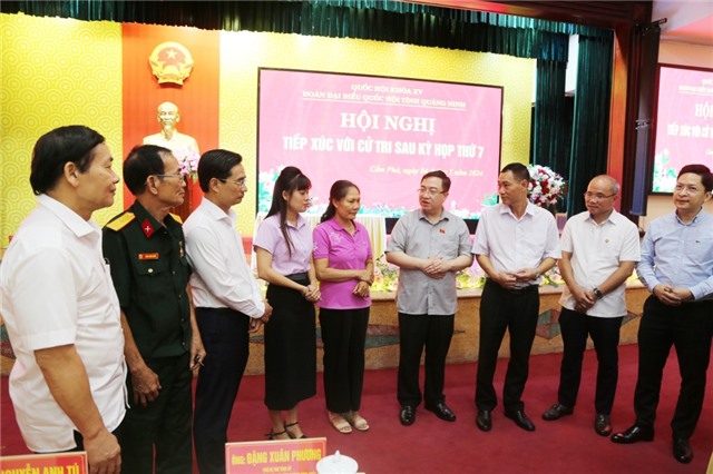 Cử tri Quảng Ninh kiến nghị 8 nhóm vấn đề sau kỳ họp thứ 7 Quốc hội khoá XV