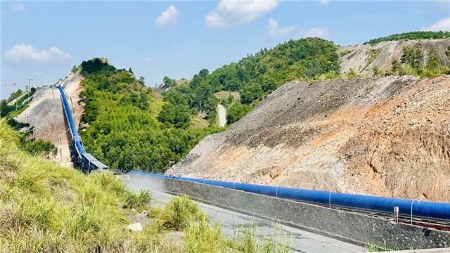 Hoàn thành tuyến băng tải than dài nhất của TKV