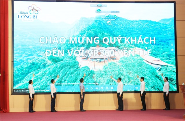 Phát động Cuộc thi trực tuyến Chuyển đổi số toàn diện thành phố Uông Bí năm 2024, ra mắt sản phẩm VR360 Yên Tử