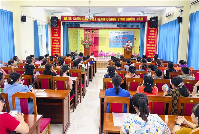 Tập huấn kiến thức chăm sóc sức khỏe cho phụ nữ khuyết tật