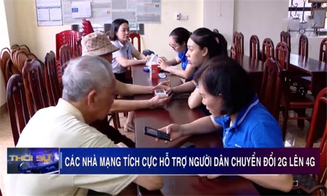 Các nhà mạng tích cực hỗ trợ người dân chuyển đổi 2G lên 4G