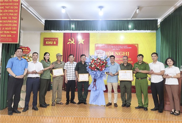 Phường Thanh Sơn sơ kết 5 năm mô hình Tổ tuần tra nhân dân