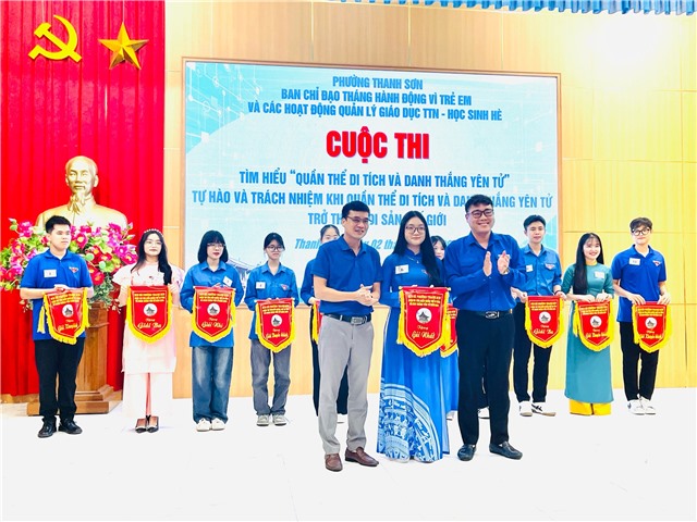 Phường Thanh Sơn tổ chức cuộc thi Tìm hiểu Quần thể Di tích và Danh thắng Yên Tử và tổng kết các hoạt động quản lý, giáo dục thanh thiếu nhi hè 2024