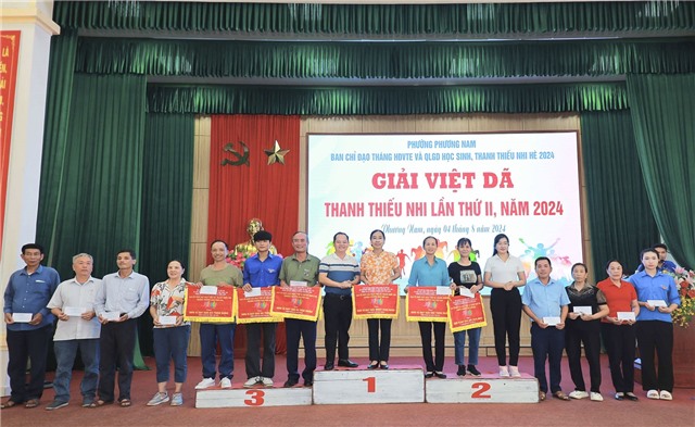 Giải việt dã thanh thiếu nhi lần thứ 2 phường Phương Nam 