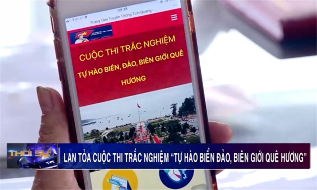 Lan tỏa cuộc thi trắc nghiệm “Tự hào biển, đảo, biên giới quê hương”