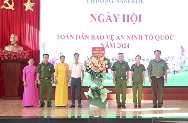 Ngày hội toàn dân bảo vệ ANTQ phường Nam Khê năm 2024