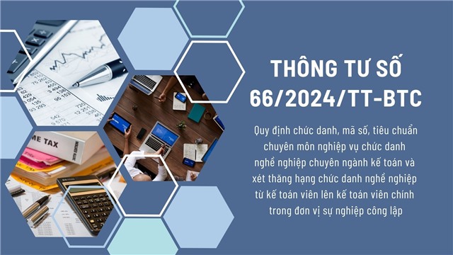 Thông tư số 66/2024/TT-BTC