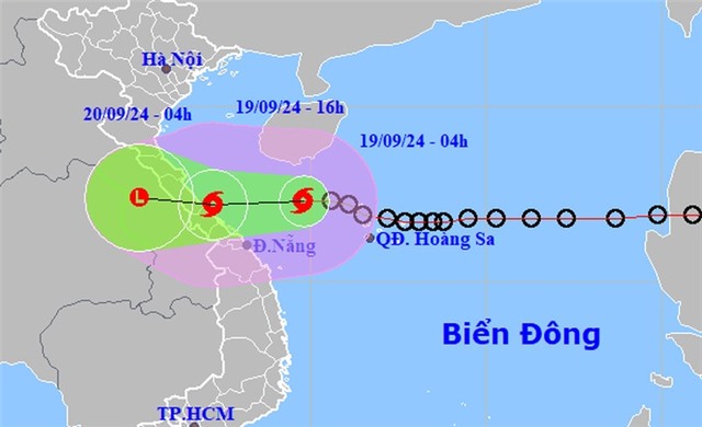 Tin bão khẩn cấp (Cơn bão số 4)