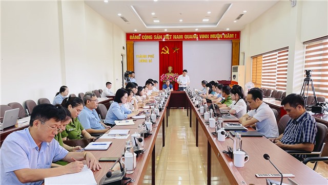 Hội nghị triển khai áp dụng thí điểm tiêu chuẩn TCVN ISO 18091: 2020 tại thành phố Uông Bí