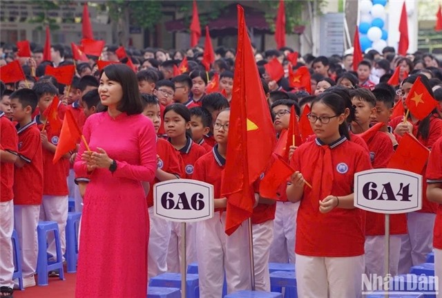 Học sinh cả nước dự Lễ khai giảng, đón năm học mới 2024-2025: Năm học mới với tinh thần đề cao kỷ cương trách nhiệm, đổi mới không ngừng