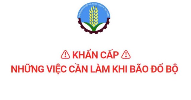 KHẨN CẤP: ỨNG PHÓ VỚI SIÊU BÃO YAGI