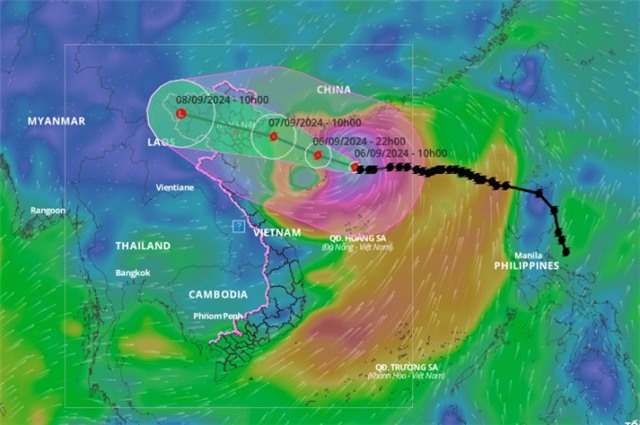 'Bão Yagi mạnh nhất 30 năm, người dân tránh ra đường'