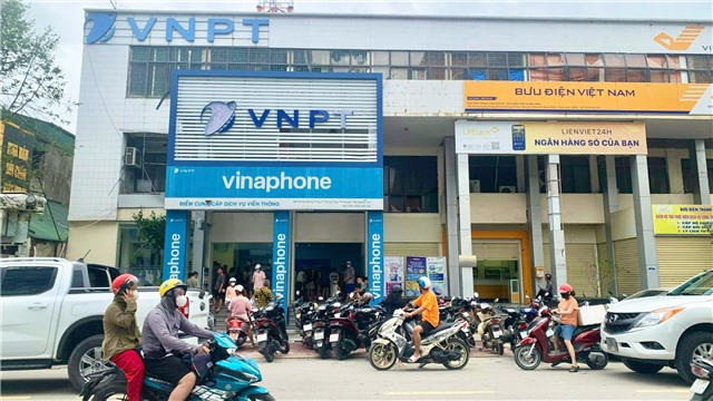 Các cửa hàng của Trung tâm kinh doanh VNPT Quảng Ninh - Chi nhánh Uông Bí hoạt động hết công suất