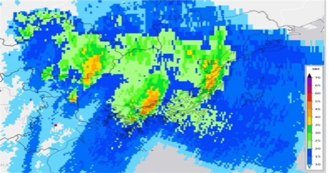 Tin cảnh báo dông, tố, lốc, sét, mưa đá và mưa lớn cục bộ tỉnh Quảng Ninh
