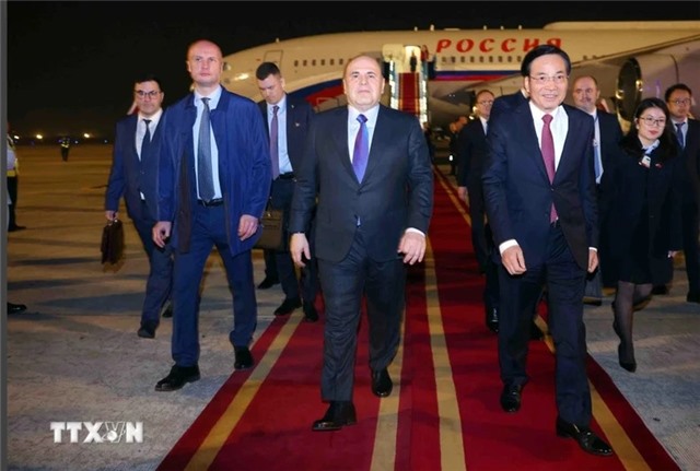 Thủ tướng Nga Mikhail Vladimirovich Mishustin thăm chính thức Việt Nam
