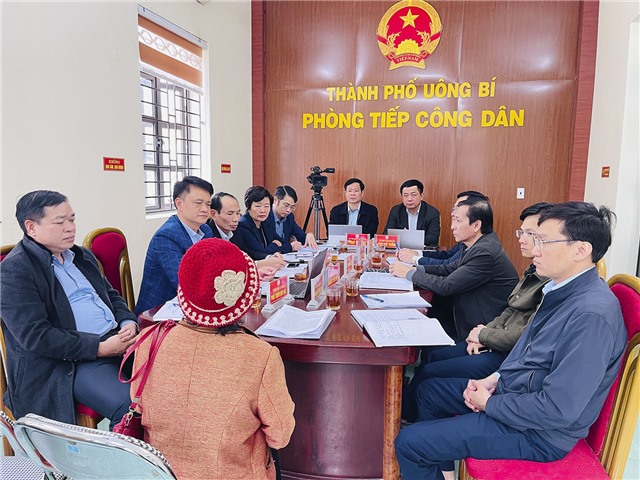 Tiếp công dân định kỳ giữa tháng 1