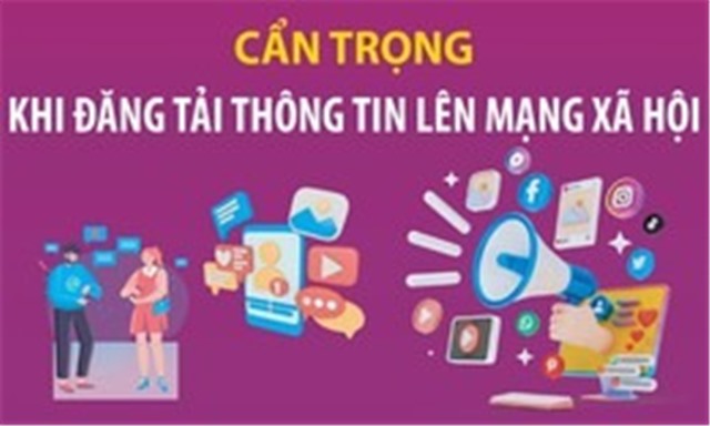 Cẩn trọng khi đăng tải thông tin lên mạng xã hội
