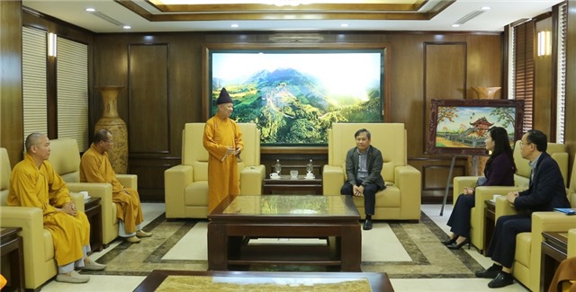 Ban Trị sự Giáo hội Phật giáo Việt Nam tỉnh Quảng Ninh chúc Tết tỉnh Quảng Ninh