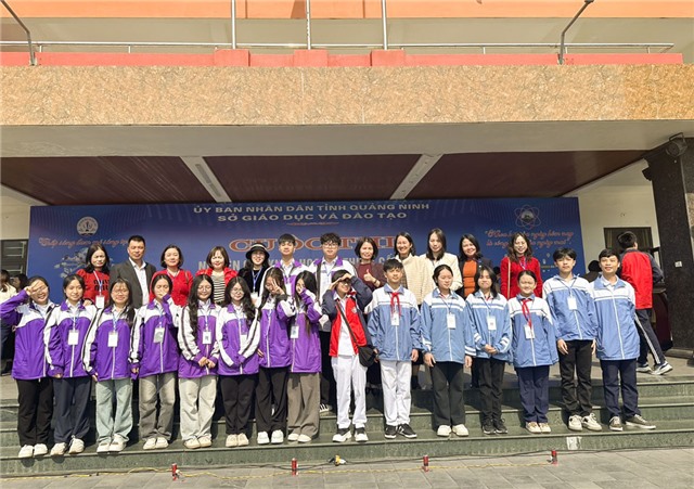 Đoàn học sinh Uông Bí xuất sắc đoạt 10/12 giải Cuộc thi nghiên cứu KHKT cấp tỉnh dành cho học sinh THCS và THPT năm học 2024-2025