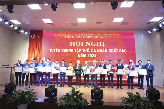 Đảng ủy Công ty Than Uông Bí – TKV tổng kết công tác năm 2024, triển khai Nghị quyết lãnh đạo thực hiện nhiệm vụ năm 2025