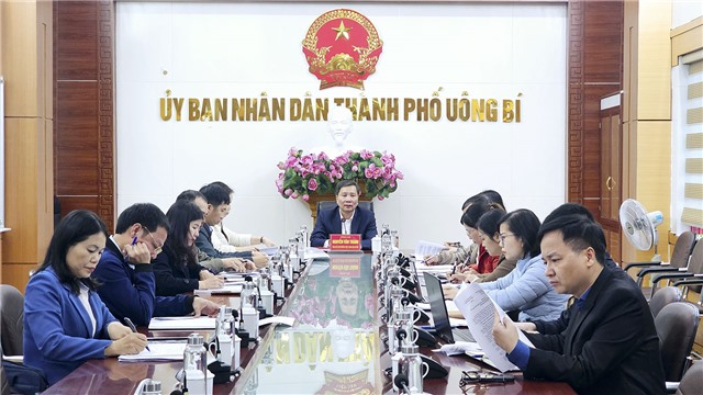 Hội nghị nghe báo cáo tiến độ Đề án “Xây dựng xã hội học tập giai đoạn 2021-2030" và tham gia thành phố học tập toàn cầu