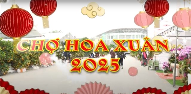 Chợ hoa Xuân Uông Bí sẽ diễn ra từ ngày 15 - 28/1/2025