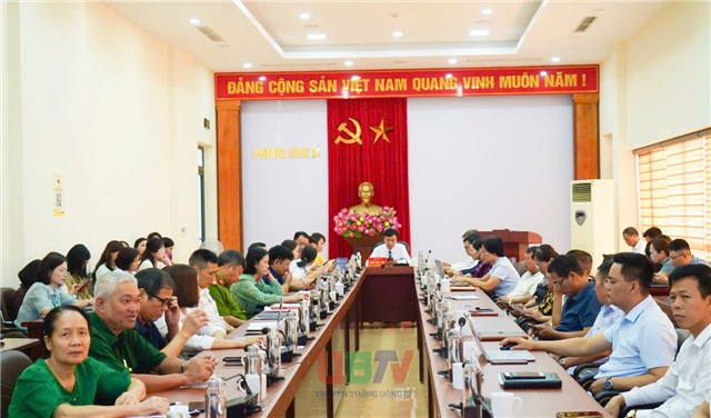 Đảng ủy phường Uông Bí dự Hội nghị trực tuyến nghiên cứu, quán triệt, học tập, tuyên truyền và triển khai thực hiện Nghị quyết Đại hội đại biểu Đảng bộ tỉnh lần thứ XVI, nhiệm kỳ 2025 – 2030
