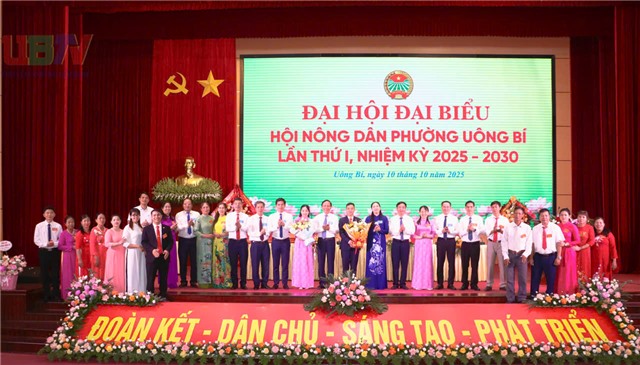 Đại hội đại biểu Hội Nông dân phường Uông Bí lần thứ I, nhiệm kỳ 2025-2030