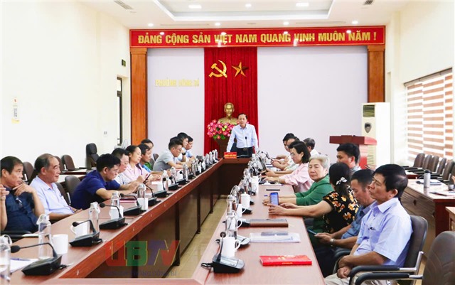 Đảng ủy phường Uông Bí dự hội nghị trực tuyến tổng kết thực hiện NQ 18 của BCH Trung ương Đảng