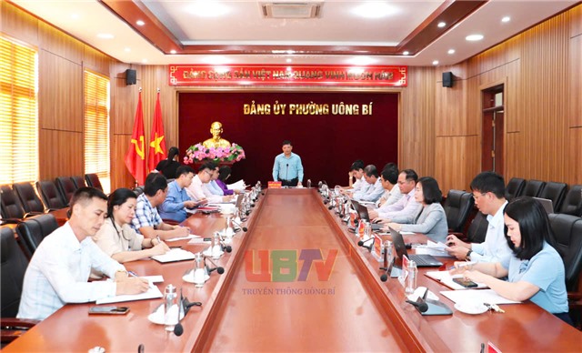Ban Kinh tế - Ngân sách HĐND tỉnh làm việc với phường Uông Bí