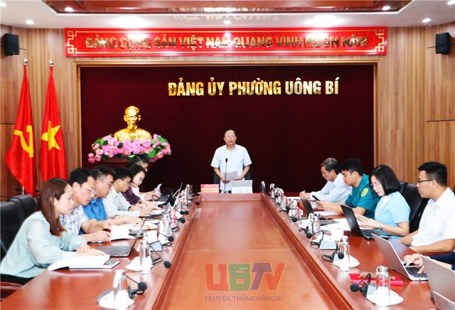 Ban chỉ đạo chuyển đổi số phường Uông Bí đánh giá kết quả công tác tháng 10, triển khai nhiệm vụ tháng 11/2025