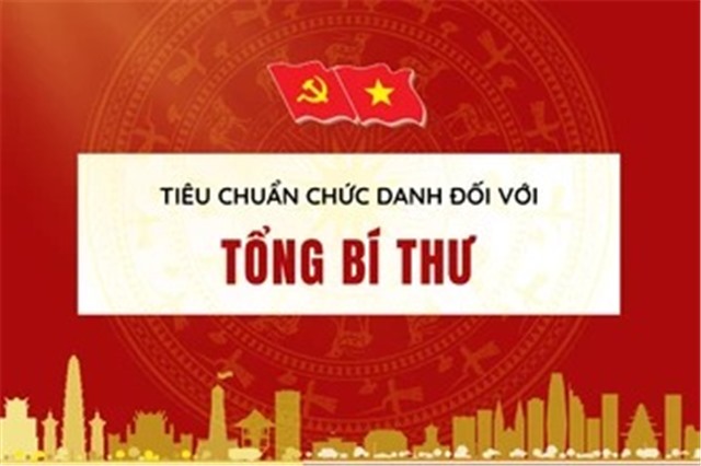 [Infographic] Tiêu chuẩn cụ thể đối với chức danh Tổng Bí thư theo Quy định 365-QĐ/TW