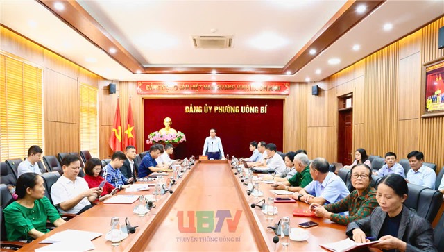 Nghe phương án mặt bằng tuyến các dự án chỉnh trang trên địa bàn phường năm 2025 