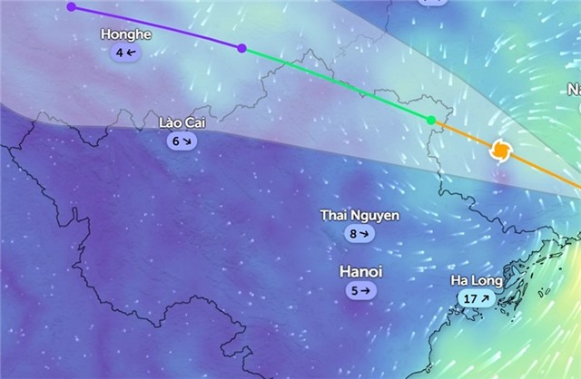 Bão số 11 suy yếu thành áp thấp nhiệt đới ở tỉnh Quảng Tây (Trung Quốc)