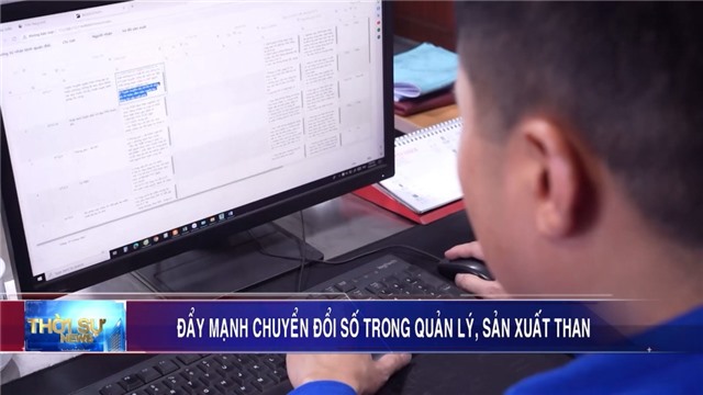 Đẩy mạnh chuyển đổi số trong quản lý, sản xuất than
