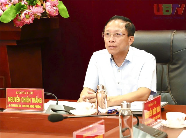 Hội nghị Thường trực Đảng ủy phường Uông Bí tuần thứ 40