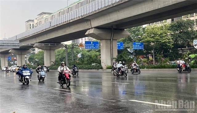 Thời tiết ngày 8/10: Nhiều nơi trên cả nước có mưa rào và dông, cục bộ có nơi mưa to