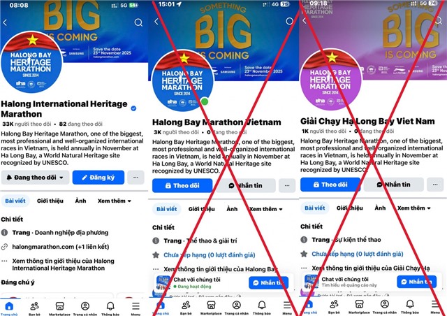 Cảnh giác thủ đoạn lừa đảo giả mạo Fanpage giải thể thao trên mạng xã hội
