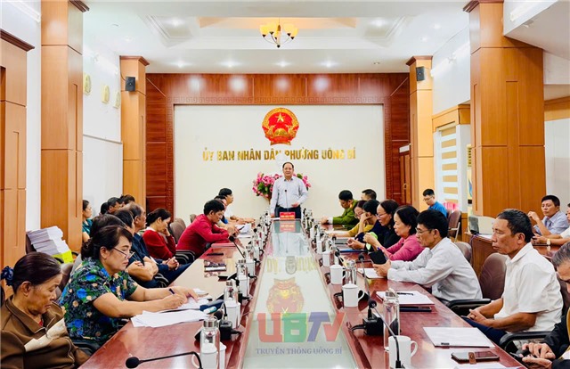 UBND phường triển khai tổng rà soát phương tiện giao thông