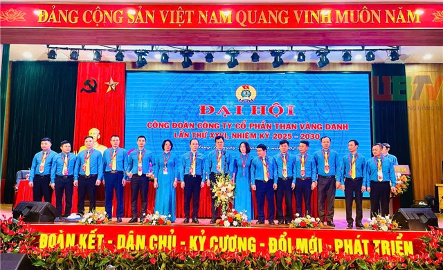 Đại hội Công đoàn Công ty CP than Vàng Danh lần thứ XXVI, nhiệm kỳ 2025 - 2030