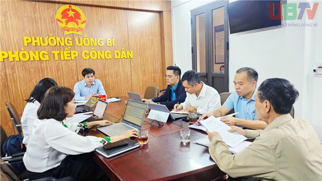 Phường Uông Bí tiếp công dân định kỳ giữa tháng 11