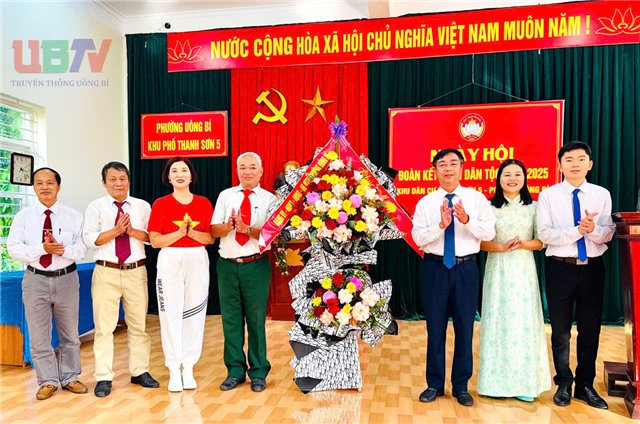 Ngày hội Đại đoàn kết toàn dân tộc Khu Thanh Sơn 5, phường Uông Bí