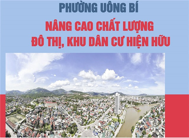 PHƯỜNG UÔNG BÍ: NÂNG CAO CHẤT LƯỢNG ĐÔ THỊ, KHU DÂN CƯ HIỆN HỮU